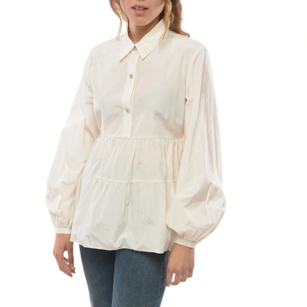 Kate Spade New York | Women’s Taffeta Cosmo Top Rhinestone Buttons Size 0